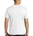 Gildan 5300 Heavy Cotton T-Shirt with a Pocket in White back view