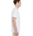 Gildan 5300 Heavy Cotton T-Shirt with a Pocket in White side view