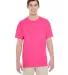 Gildan 5300 Heavy Cotton T-Shirt with a Pocket in Heliconia front view