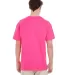 Gildan 5300 Heavy Cotton T-Shirt with a Pocket in Heliconia back view