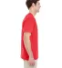 Gildan 5300 Heavy Cotton T-Shirt with a Pocket in Red side view