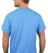 Gildan 5300 Heavy Cotton T-Shirt with a Pocket in Sapphire back view