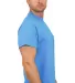 Gildan 5300 Heavy Cotton T-Shirt with a Pocket in Sapphire side view