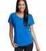 Next Level 1560 Women's Ideal Scoop Neck Dolman in Royal front view