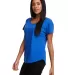 Next Level 1560 Women's Ideal Scoop Neck Dolman in Royal side view
