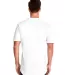 Next Level 3602 Cotton Long Body Crew in White front view