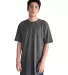 Next Level 3602 Cotton Long Body Crew in Heavy metal front view