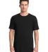 Next Level 3602 Cotton Long Body Crew in Black front view