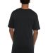 Next Level 3602 Cotton Long Body Crew in Black back view