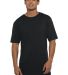 Next Level 3602 Cotton Long Body Crew in Black front view