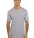 Next Level 3602 Cotton Long Body Crew in Heather gray front view
