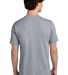 Next Level 3602 Cotton Long Body Crew in Heather grey