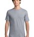 Next Level 3602 Cotton Long Body Crew in Heather grey