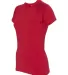 Burnside 5150 Colorblock T-Shirt Red side view