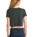 District DT2303    Juniors Relaxed Crop Tee Black Frost back view