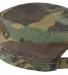 District DT605    - Distressed Military Hat Camo back view