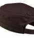District DT605    - Distressed Military Hat Chocolate Brwn back view