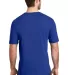 District Made DM3000    Mens Super Slub   Crew Tee Deep Royal back view