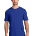 District Made DM3000    Mens Super Slub   Crew Tee Deep Royal front view