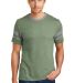Alternative 05055BP Sideline Vintage Football Tee in Vnt pine/smoke front view