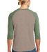 Alternative 05057BP Dugout Vintage Baseball Tee in Vnt stone/v pn back view