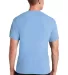 Jerzees 21MR Dri-Power Sport Short Sleeve T-Shirt Light Blue back view