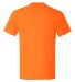 Jerzees 21MR Dri-Power Sport Short Sleeve T-Shirt Safety Orange back view