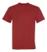 Jerzees 21MR Dri-Power Sport Short Sleeve T-Shirt True Red front view