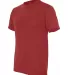 Jerzees 21MR Dri-Power Sport Short Sleeve T-Shirt True Red side view