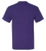 Jerzees 21MR Dri-Power Sport Short Sleeve T-Shirt Deep Purple back view