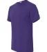 Jerzees 21MR Dri-Power Sport Short Sleeve T-Shirt Deep Purple side view