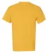 Jerzees 21MR Dri-Power Sport Short Sleeve T-Shirt Gold back view