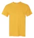 Jerzees 21MR Dri-Power Sport Short Sleeve T-Shirt Gold front view