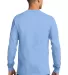Port & Company PC61LST - Tall Long Sleeve Essentia Light Blue back view