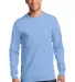 Port & Company PC61LST - Tall Long Sleeve Essentia Light Blue front view