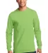 Port & Company PC61LST - Tall Long Sleeve Essentia Lime front view