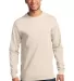 Port & Company PC61LST - Tall Long Sleeve Essentia Natural front view