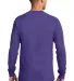 Port & Company PC61LST - Tall Long Sleeve Essentia Purple back view