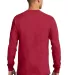 Port & Company PC61LST - Tall Long Sleeve Essentia Red back view