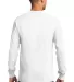 Port & Co PC61LST mpany   - Tall Long Sleeve Essen White back view
