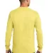 Port & Company PC61LST - Tall Long Sleeve Essentia Yellow back view