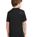 Port & Co PC380Y mpany   Youth Performance Tee Jet Black back view