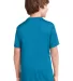 Port & Co PC380Y mpany   Youth Performance Tee Neon Blue back view