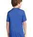 Port & Co PC380Y mpany   Youth Performance Tee Royal back view
