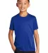 Port & Co PC380Y mpany   Youth Performance Tee TrueRoyal front view