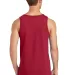 Port & Company PC54TT Core Cotton Tank Top Red back view