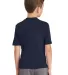 Port & Company PC381Y Youth Performance Blend Tee Deep Navy back view