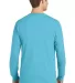 Port & Co PC099LSP mpany   Pigment-Dyed Long Sleev Tidal Wave back view