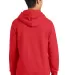 Port & Co PC850H mpany   Fan Favorite Fleece Pullo Bright Red back view