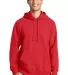 Port & Co PC850H mpany   Fan Favorite Fleece Pullo Bright Red front view